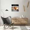 Wanduhr - Quadrat - Glasuhr - Gewürze Knoblauch Holz Salz - Produktbild-Vorschau 6