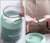 Nerezová termoska na jedlo s lyžičkou zelená Náhľad obrázku produktu 2