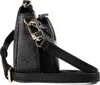 A black Guess handbag is shown from the side against a white background. Anteprima dell’immagine prodotto