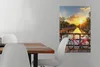 MuchoWow® - Leinwandbilder - Amsterdam - Blumen - Brücke - Produktbild-Vorschau 4