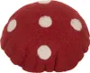 Clayre & Eef Dekoration Pilz 12x12x15 cm Rot Filz Produktbild-Vorschau 3