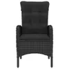 vidaXL 5 tlg. Garten Essgruppe Poly Rattan und Akazienholz Produktbild-Vorschau 9