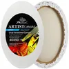 Leinwand Oval Gemälde 40 x 50 cm - dreifach grundiert, 350 Produktbild-Vorschau 1