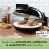 Gourmetmaxx 12282, 1 Pizza/Pizzen, Schwarz, 400 °C, 0,8 m, Produktbild-Vorschau 9