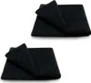 2x ARLI Handtuch schwarz - 100% Baumwolle ( 2 er Set / Pack Produktbild-Vorschau 1