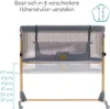 Fillikid Beistellbett Air grau inkl. Rollen Produktbild-Vorschau 6