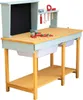 HOME DELUXE Établi en bois TOOL - Bleu I Établi pour Voir les images du produit 4