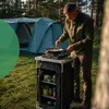 Turistická kempingová skříňka skládací 3 police + horní Náhled obrázku produktu 12