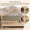 Crazy Pine Lit de maison 90x200 cm - Lit d'enfant en bois Voir les images du produit 6