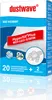 A product box for vacuum cleaner bags and filters. Produktbild-Vorschau