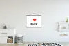 MuchoWow® Textilposter Ich liebe - Puck - Mädchen 60x45 cm Produktbild-Vorschau 2