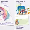 Das Grundschul-Hausaufgabenheft 2026/2027 / A5 / Einhorn / Produktbild-Vorschau 2