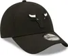 New Era 9Forty Cap NBA Chicago Bulls All Black Produktbild-Vorschau 3