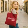 Huuraa Jutebeutel Northfield my love 10 Liter Classic Red Produktbild-Vorschau 2