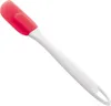 A single silicone spatula with a red head and a white handle, isolated on a white background. Náhľad obrázku produktu