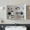 Roomart ATLANTIC-100 Mobili da bagno Armadio a specchio, Anteprima dell’immagine prodotto 3