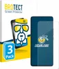 A product image showing a screen protector packaging and a smartphone with a screen protector applied. Produktbild-Vorschau