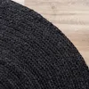 Volero - Tapis en jute - Fair Rond Noir - Ø 100 cm Voir les images du produit 3
