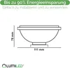 LUMILED LED Lampen 10er Set AR111 G53 Fassung 12V 15W Produktbild-Vorschau 12