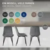 ML-Design jedálenská súprava 2 stoličiek, antracitová Náhľad obrázku produktu 7
