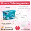10 Einladungskarten Delfine mit GLITZER inkl. 10 Produktbild-Vorschau 5