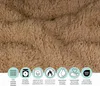 DoubleDry Teddy Kuscheldecke - 130x170 cm -   - Weiche Produktbild-Vorschau 3