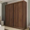 BEAUTYSOFA Armoire MARIO II 200 cm, bois de noyer Warmia – Voir les images du produit 2