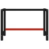 The Living Store Werkbankgestell Metall 120x57x79 cm Produktbild-Vorschau 2