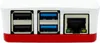 Raspberry Pi 4 Gehäuse Kunststoff Original Weiss / Rot Produktbild-Vorschau 16