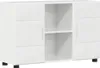 Cloris Designermöbel Sideboard Hochglanz Weiß Produktbild-Vorschau 1