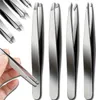 Set mit 4 professionellen Kosmetikpinzetten aus Edelstahl Produktbild-Vorschau 5