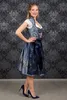 Edelnice Midi Dirndl 2-teilig Stehkragen Adriana 52 Produktbild-Vorschau 5