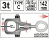 Yato YT-2543, Uhlíková ocel, Konstrukce, 1,6 cm, 1 kusů Náhled obrázku produktu 3