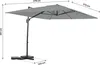 Parasol jardin déporté en aluminium "Sky 4" - 3 x 4 m - Voir les images du produit 3