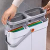 Mop Płaski Wąskie Wiadro Slim TSG-610 Dwukomorowe Z Podgląd zdjęcia produktu 4