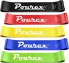 Pourex Elastisches Fitnessband 5er Set mit verschiedene Produktbild-Vorschau 2