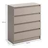 Commode 80cm de large avec 4 tiroirs Cachemire étroit Voir les images du produit 2