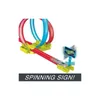 Hot Wheels Action Neon Speeders Track-Set Produktbild-Vorschau 10