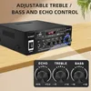HiFi-Verstärker, 200W Digital Stereo Verstärker, Bluetooth Produktbild-Vorschau 7