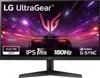 A gaming monitor with a dynamic, abstract background featuring a stylized car and abstract light streaks. Náhled obrázku produktu