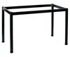 A black metal table frame on a white background. Podgląd zdjęcia produktu