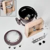 Biati »Biati« verstellbare Wandlampe, Metall/Holz/Glas, Produktbild-Vorschau 2