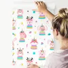 10m VLIES TAPETE Rolle Kinderzimmer Tiere Magisch Einhürner Produktbild-Vorschau 3