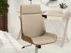 A modern office chair in front of a desk. Anteprima dell’immagine prodotto