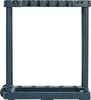A dark gray garden tool organizer with 10 slots and wheels, shown against a white background. Náhľad obrázku produktu