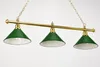Biliardová lampa Biliardová lampa Londýn mosadz/zelená Náhľad obrázku produktu 1