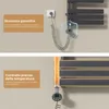 S'AFIELINA 1041x600 mm Scaldasalviette elettrico per bagno Anteprima dell’immagine prodotto 8