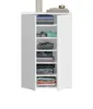 Kommode "SystemX" weiß Hochglanz Mehrzweckschrank 61 x 99 Produktbild-Vorschau 7