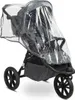 A close-up studio shot of a stroller with a rain cover. Náhľad obrázku produktu