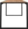 vidaXL Zahradní stůl s nohami ve tvaru U 140×80×75 cm Náhled obrázku produktu 4